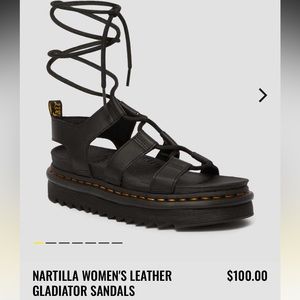 Doc Martens Nartilla womens leather gladiator sandal